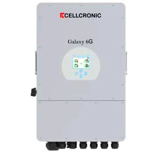 CELLCRONIC Galaxy 6G EU 8kw Three Phase Dual Mppt Hybrid Inverter in Hodal