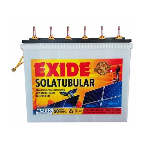 Exide Solar Tubular Battery 150 Ah in Hodal